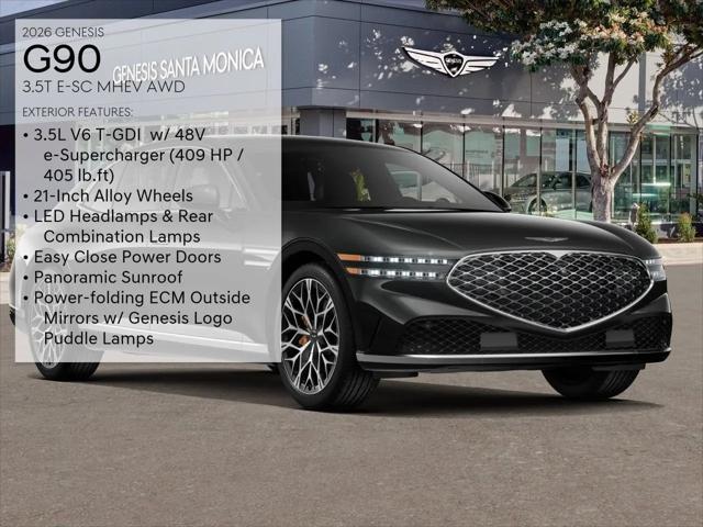 2026 Genesis G90 3.5T E-SC MHEV AWD