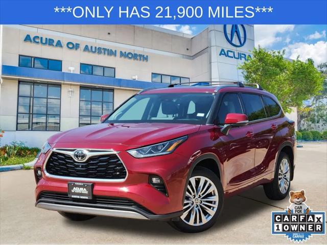 2024 Toyota Highlander Platinum for sale in Austin, TX