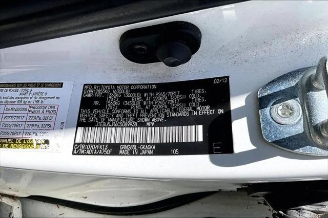 2012 Toyota 4Runner SR5