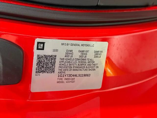 2020 Chevrolet Corvette Stingray RWD Coupe 2LT