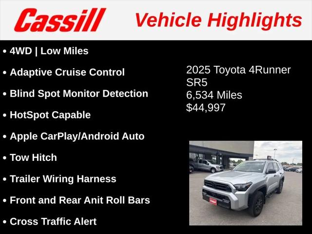 2025 Toyota 4Runner SR5