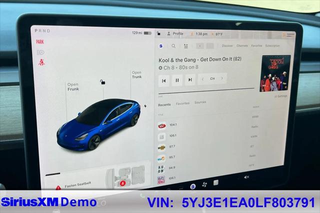 2020 Tesla Model 3 Standard Range Plus Rear-Wheel Drive