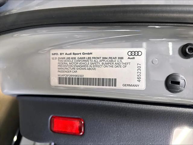 2022 Audi RS 7 Sportback TFSI quattro Tiptronic