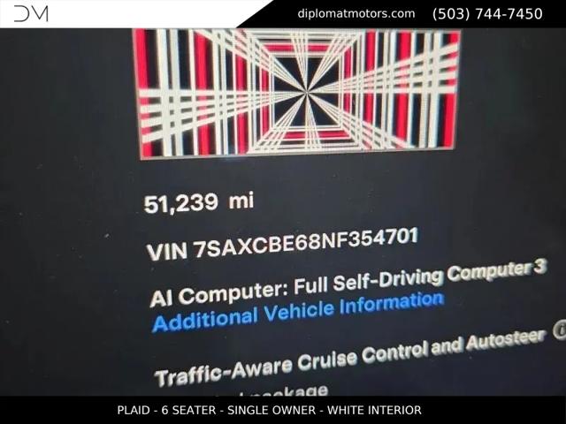 2022 Tesla Model X Plaid Tri Motor All-Wheel Drive