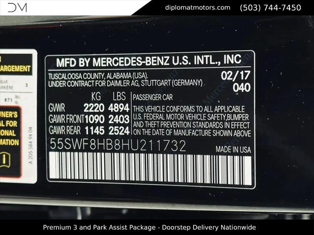 2017 Mercedes-Benz AMG C 63 S