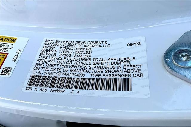 2024 Honda Accord Hybrid Sport-L