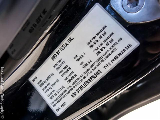 2019 Tesla Model 3 Long Range