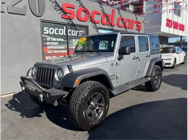 2015 Jeep Wrangler Unlimited Sport for sale in HUNTINGTON PARK, CA