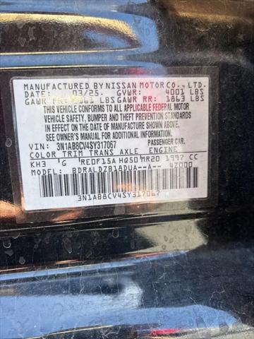 2025 Nissan Sentra SV