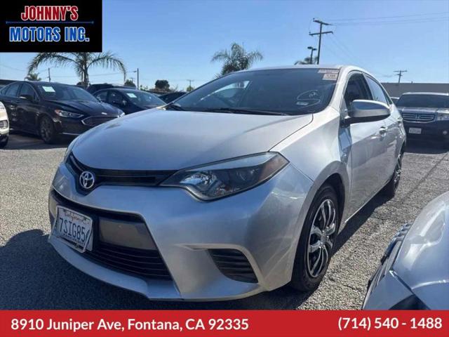 2016 Toyota Corolla L for sale in Fontana, CA
