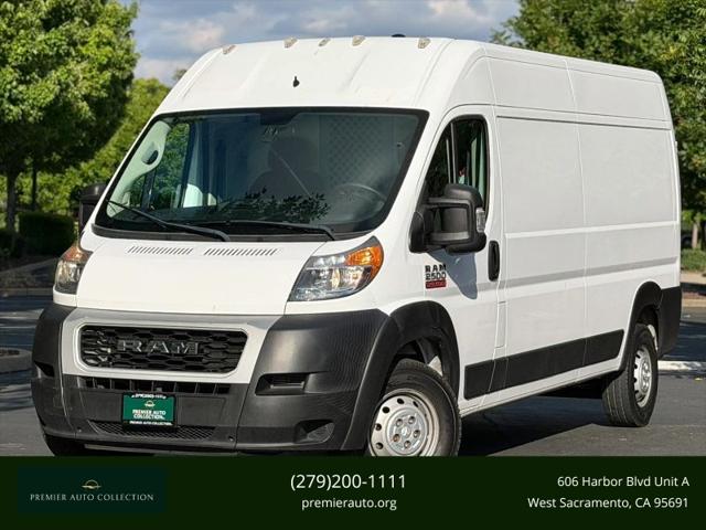 2019 Ram ProMaster 2500 Cargo Van High Roof 159" WB for sale in West Sacramento, CA