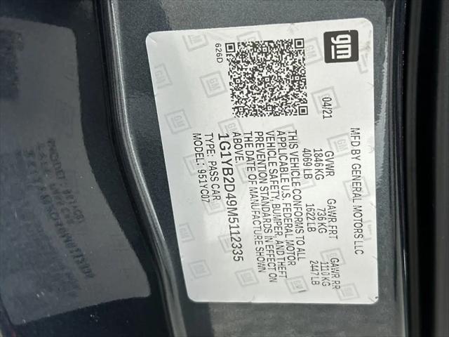 2021 Chevrolet Corvette Stingray RWD Coupe 2LT