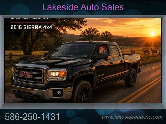 2015 GMC Sierra 1500 SLE for sale in Clinton Township, MI
