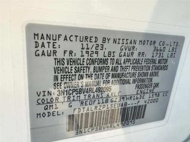 2024 Nissan Kicks S Xtronic CVT