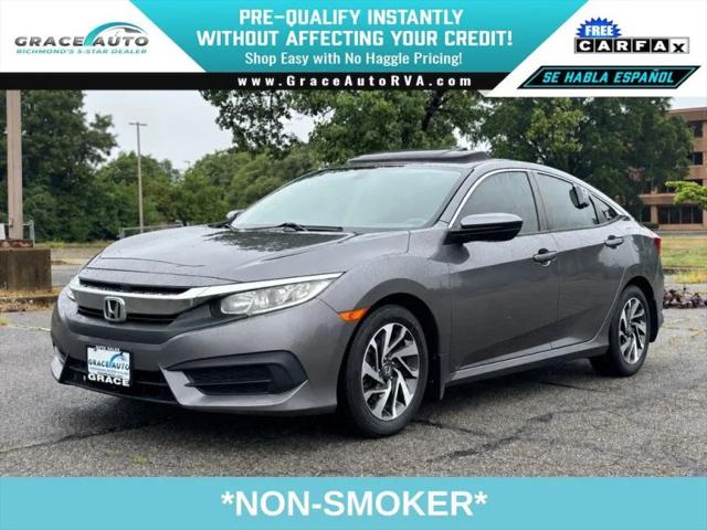 2016 Honda Civic EX for sale in Richmond, VA