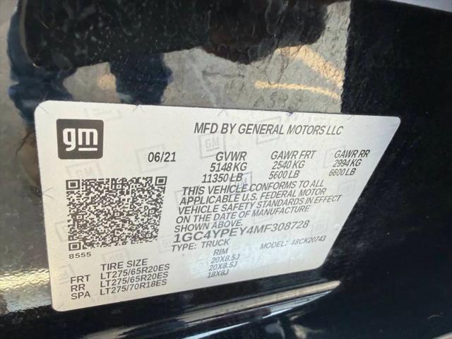 2021 Chevrolet Silverado 2500HD 4WD Crew Cab Standard Bed LTZ