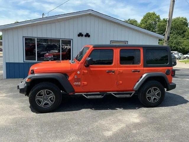2019 Jeep Wrangler Unlimited Sport S 4x4 for sale in Terre Haute, IN