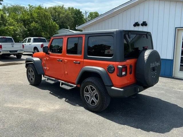 2019 Jeep Wrangler Unlimited Sport S 4x4
