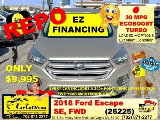 2018 Ford Escape SE for sale in Las Vegas, NV