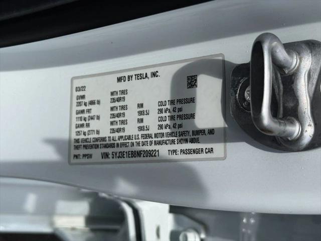 2022 Tesla Model 3 Long Range Dual Motor All-Wheel Drive