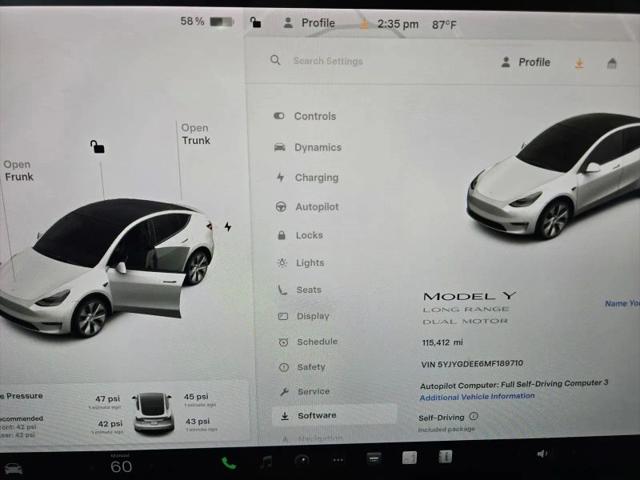 2021 Tesla Model Y Long Range Dual Motor All-Wheel Drive