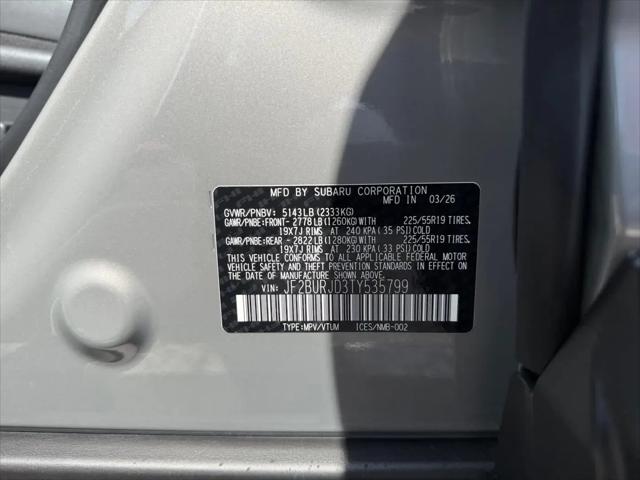 2026 Subaru Outback Touring XT