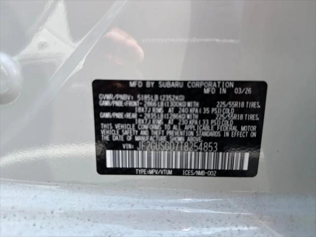 2026 Subaru Crosstrek Sport