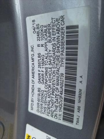 2018 Honda Accord Hybrid EX