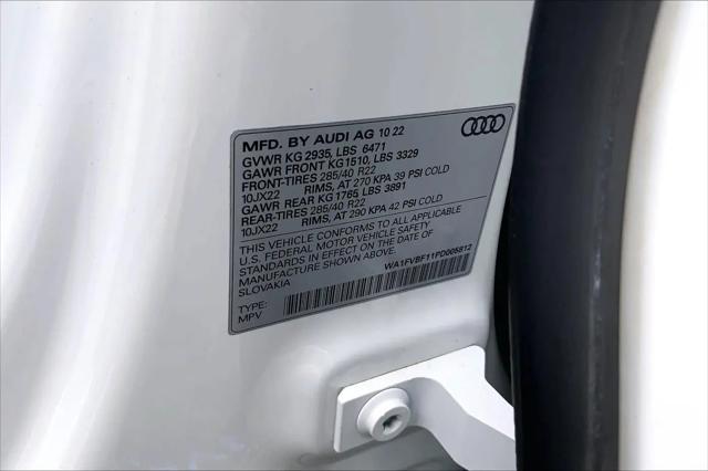2023 Audi Q8 Prestige 55 TFSI quattro Tiptronic