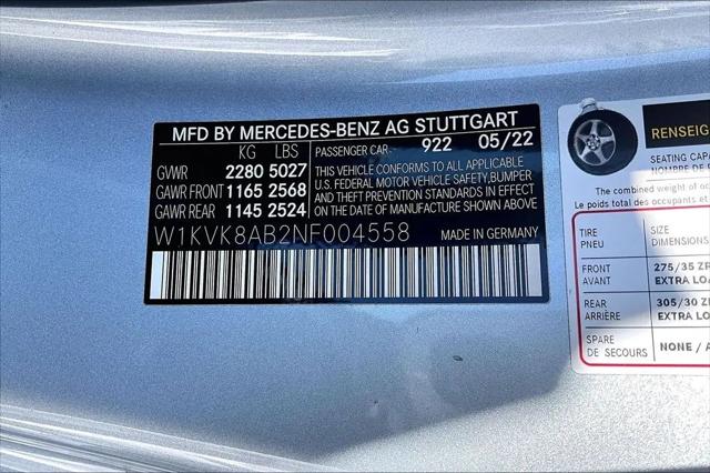 2022 Mercedes-Benz SL 4MATIC