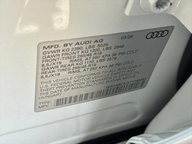 2026 Audi Q3 TFSI quattro S tronic