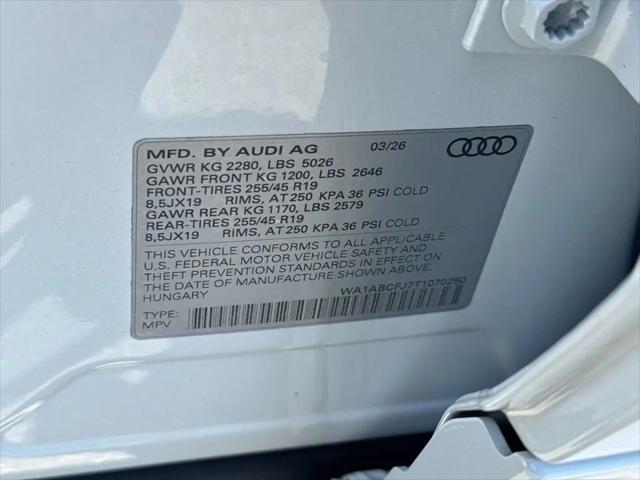 2026 Audi Q3 TFSI quattro S tronic