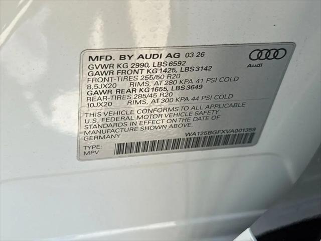 2027 Audi SQ6 e-tron Premium Plus quattro