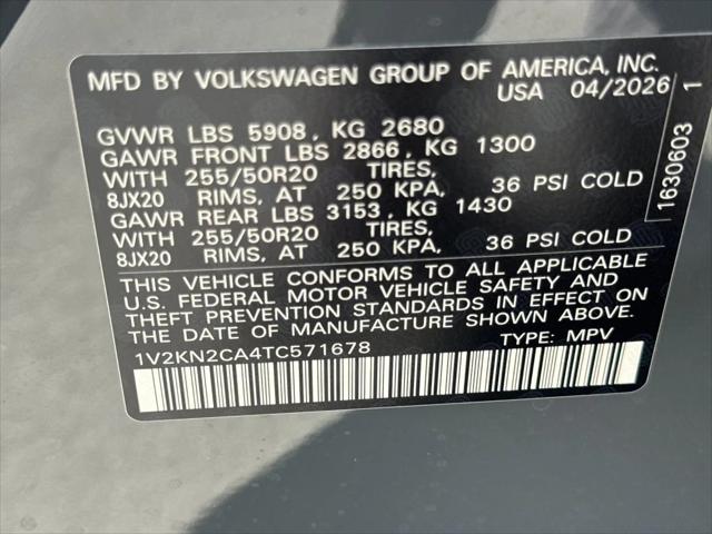 2026 Volkswagen Atlas SE with Technology