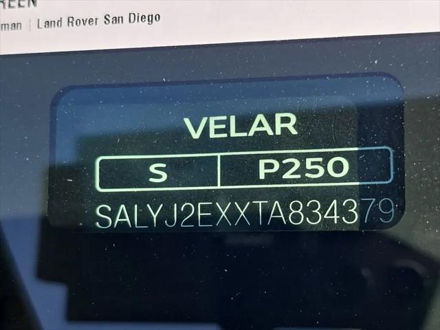 2026 Land Rover Range Rover Velar S