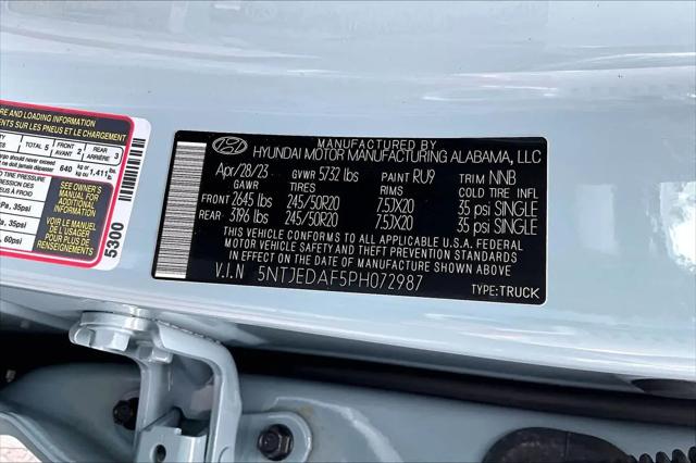 2023 Hyundai Santa Cruz Limited