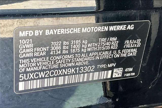 2022 BMW X7 xDrive40i