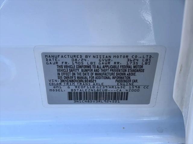 2024 Nissan Versa 1.6 S