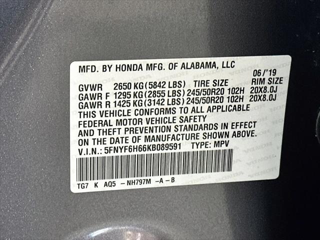 2019 Honda Pilot Touring