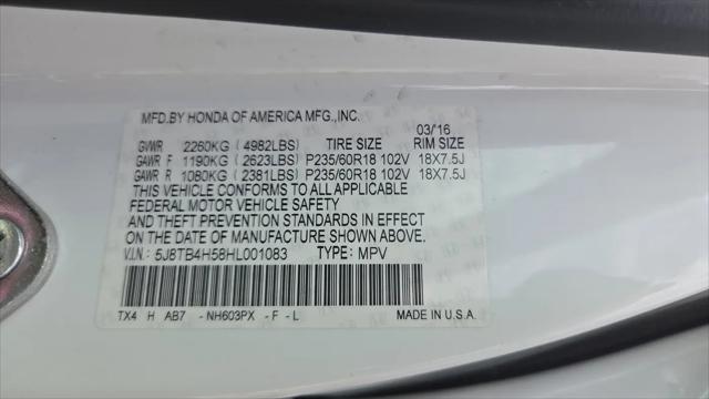 2017 Acura RDX w/Technology Package