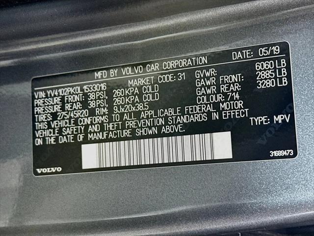 2020 Volvo XC90 T5 Momentum 7 Passenger