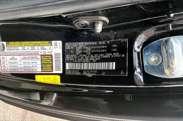 2015 Toyota Sienna SE 8 Passenger