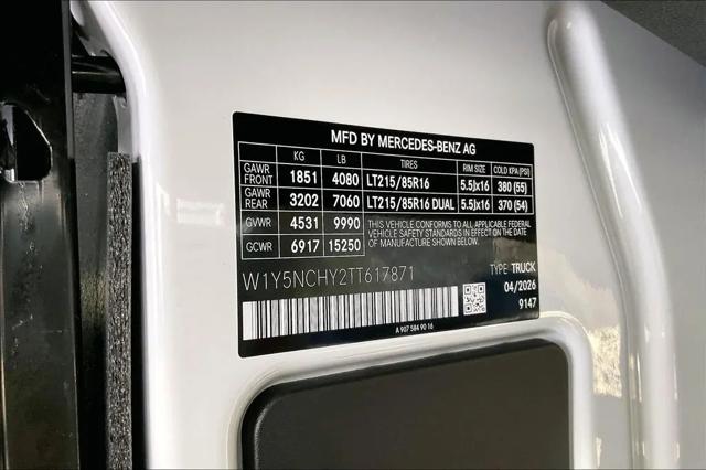 2026 Mercedes-Benz Sprinter 3500 High Roof 4-Cyl Diesel HO
