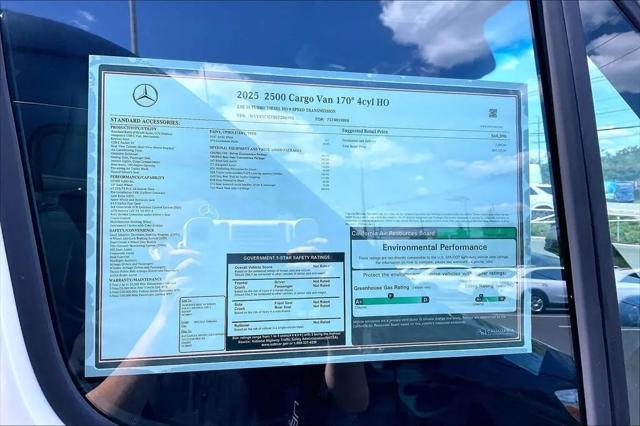 2025 Mercedes-Benz Sprinter 2500 High Roof 4-Cyl Diesel HO