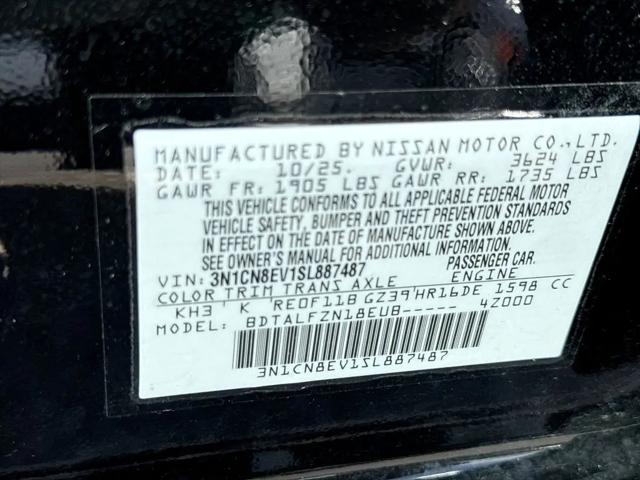 2025 Nissan Versa 1.6 SV