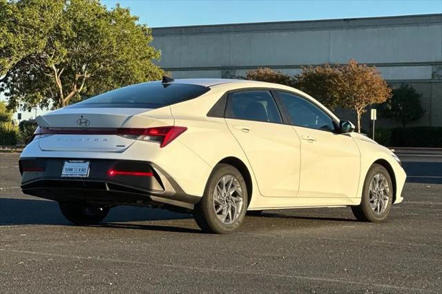 2026 Hyundai Elantra Hybrid Blue
