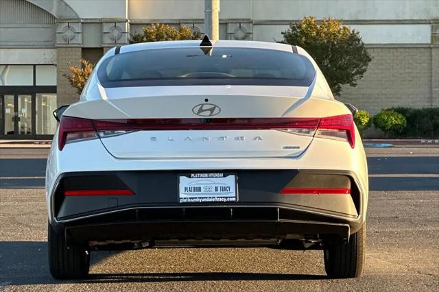 2026 Hyundai Elantra Hybrid Blue