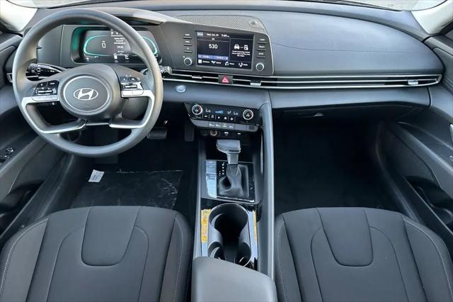 2026 Hyundai Elantra Hybrid Blue