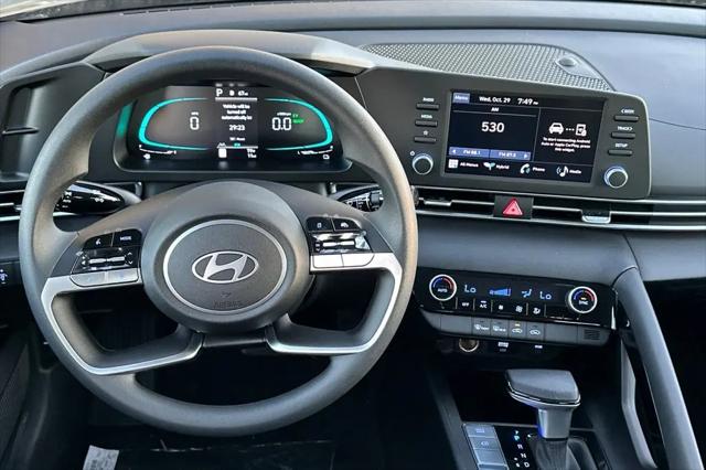2026 Hyundai Elantra Hybrid Blue