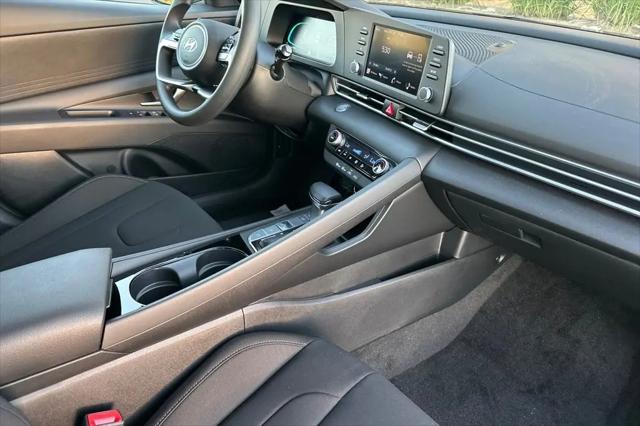 2026 Hyundai Elantra Hybrid Blue